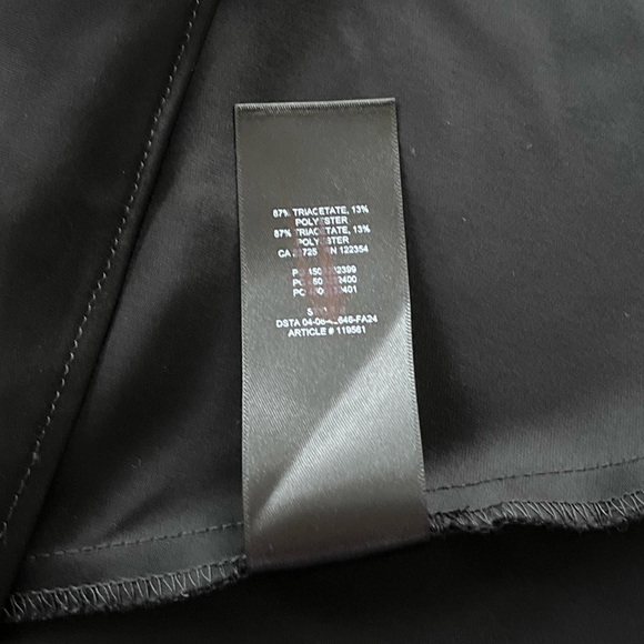 Ten Aritzia Exclusive Satin Strapless Maxi Formal Evening Cocktail Dress Sz S - Picture 13 of 14